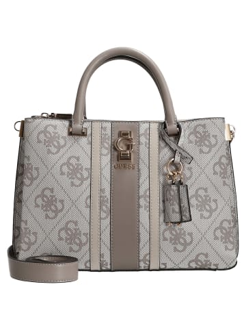 Guess Erenia Girlfriend - Henkeltasche (coal logo) in dark taupe logo