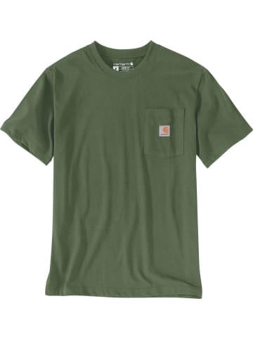CARHARTT  T-Shirt "Pocket Outdoor 107269" in Grün