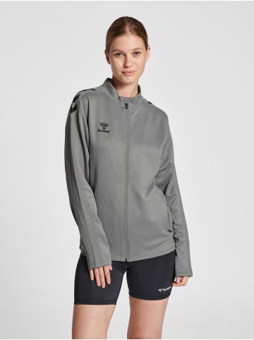 Hummel Reißverschluss Jacke Hmlcore Damen in GREY MELANGE
