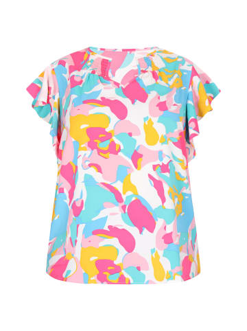 IZIA Women Plus Size Blouse in Multicolor