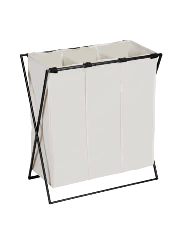 Wenko Wäschesammler Trio XL Beige, Wäschesammler Mod. Trio XL Beige in Beige - Creme