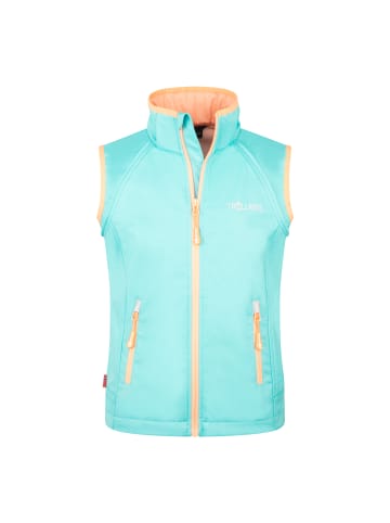 Trollkids Zip-Off Softshelljacke Rondane in aquamarine