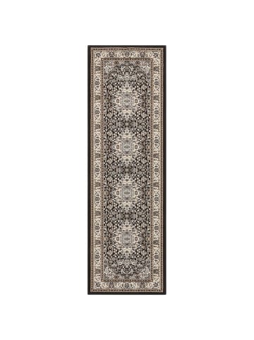 Nouristan Orientalischer Kurzflor Teppich Skazar Isfahan Creme Braun