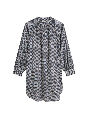 Marc O'Polo Print-Hemdblusenkleid relaxed in multi/muted blue