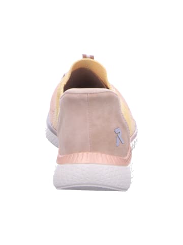 rieker Lowtop-Sneaker in rose/sun/altrosa