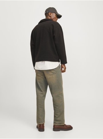 Jack & Jones Fleece Sweatshirt in Chocolate Torte
