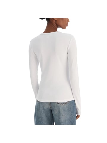 CALVIN KLEIN JEANS Weiß Baumwolle Langarmshirt