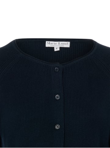 Marie Lund Strickjacke in marine - 0008