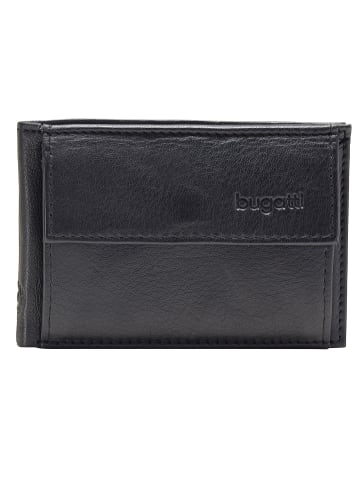 Bugatti Sempre Geldbörse Leder 10 cm schwarz