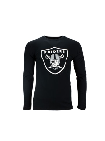 FANATICS Shirt Las Vegas Oakland Raiders Longsleeve in Schwarz