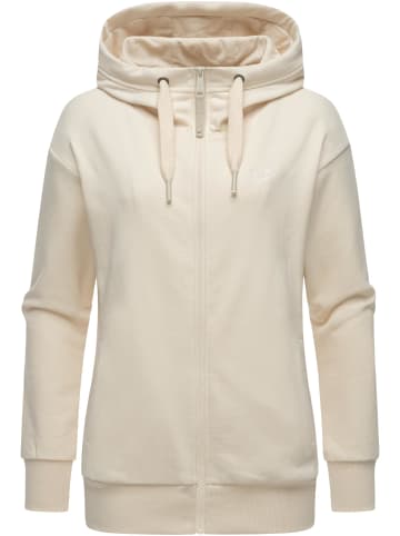 ragwear Sweatjacke Yodis Zip in Beige