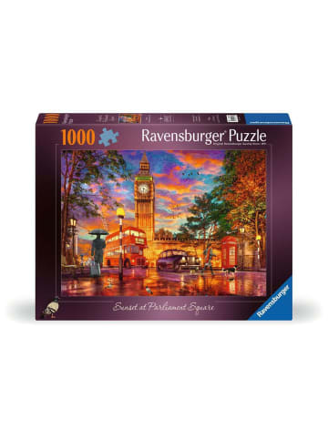 Ravensburger Ravensburger Puzzle 1.000 Teile Sonnenuntergang in London in bunt