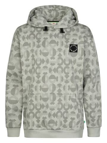 Petrol Industries Hoodie mit Allover-Print Forgeplace in Schwarz