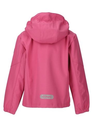 Zigzag Softshelljacke Troy in 4139 Shocking Pink