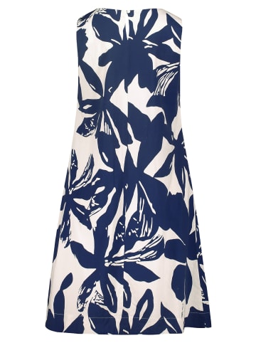 CARTOON Sommerkleid mit Print in Weiß/Blau