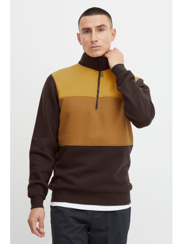 BLEND Sweatshirt BHBlechen 20715514 ME Sweatshirt mit Troyerkragen in Rot