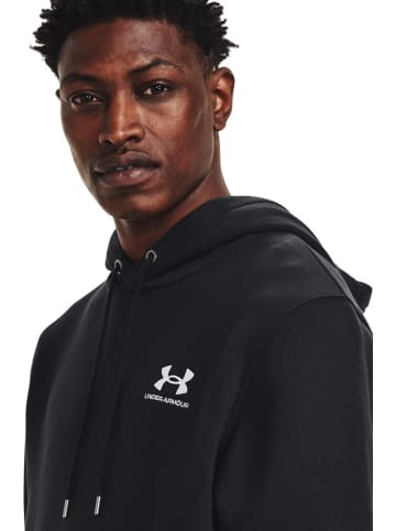 Under Armour Hoodie "UA Essential Fleece Hoodie" in Schwarz