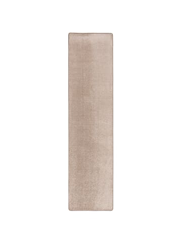 Snapstyle Hochflor Velours Läufer Teppich Luna in Taupe