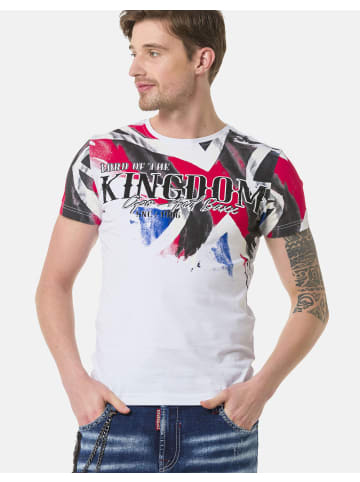 Cipo & Baxx T-Shirt in WHITE