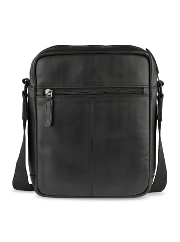 Bugatti Joel Umhängetasche L Leder 23 cm schwarz