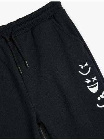 KOTON Sweathose in Schwarz