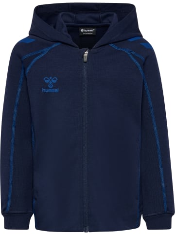 Hummel Reißverschluss Kapuzenpullover Hmlmove Kinder in MARINE