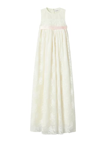 name it langes Taufkleid NBFNITUSH SPENCER in cloud dancer