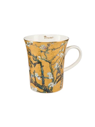 Goebel Künstlertasse " Vincent van Gogh - Mandelbaum Gold " in Gold