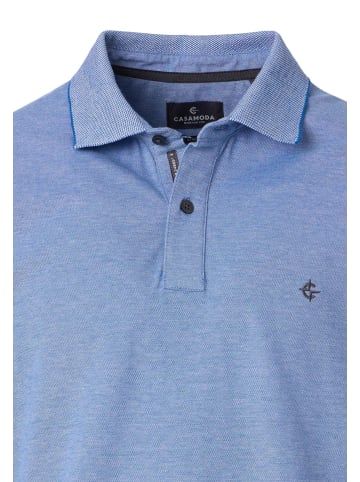 Casa moda Poloshirt Basic in Hellblau