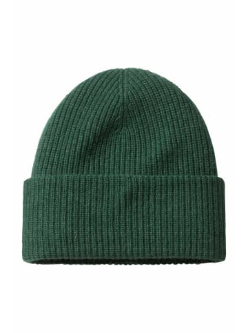 Hessnatur Strickmütze in tannengrün
