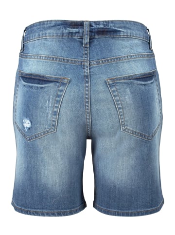 Buffalo Jeansbermudas in blue washed