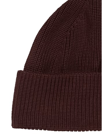 Marc O'Polo DENIM Strickmütze in Espresso Brown