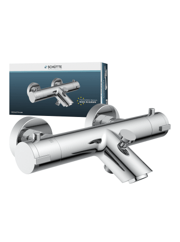 Franz Joseph Schütte LONDON Thermostat Wannenfüllarmatur, Chrom