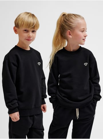 Hummel Sweatshirt Hmljr Loose Kinder in BLACK