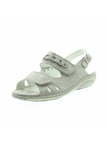 WALDLÄUFER Komfort Sandalen für Damen in hell-grau