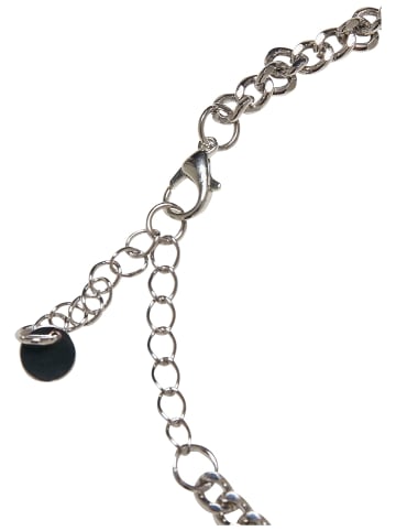 Urban Classics Urban Classics Unisex Small Saturn Bracelet in silver