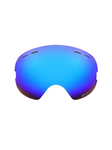 YEAZ XTRM-SUMMIT wechselglas für ski- snowboardbrille mit rahmen in blau