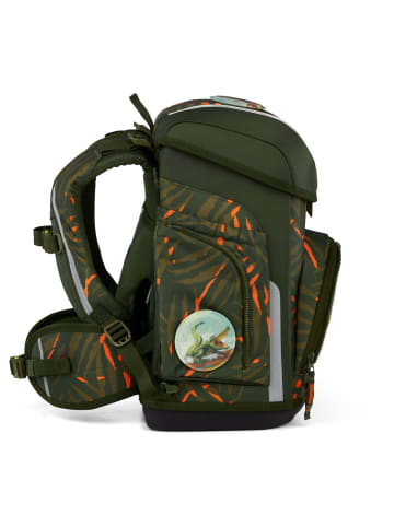 Ergobag Cubo Schulranzen Set 5-tlg. ExBärdition in grün