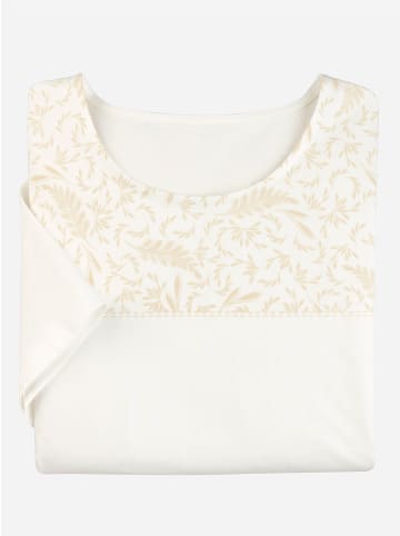 Sieh an! Kurzarm-Shirt in ecru-sand