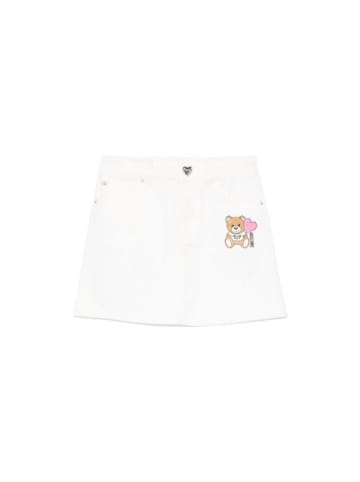 Moschino Minirock HAJ03M Weiß