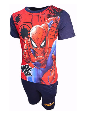 Spiderman Schlafanzug Shorty Spider-Man in Dunkelblau