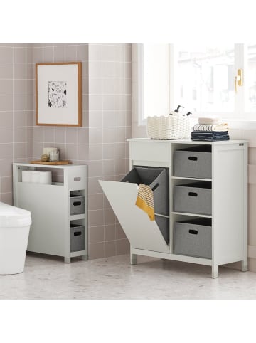 SoBuy Waschschrank in Reinweiß - (W) 38 x (H) 91 x (L) 80 cm