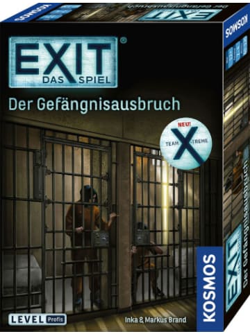 Kosmos Brettspiel EXIT - Der Gefängnisausbruch (P), ab 12 Jahre