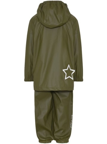 En Fant Kinder Regenset "Rainwear Set Solid" in Grün