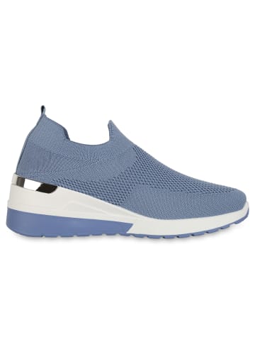 VAN HILL Slip Ons Clarissa in Blau