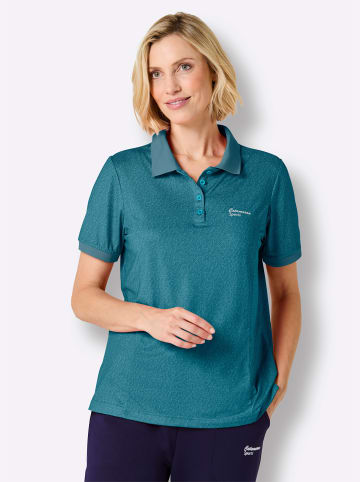 WITT WEIDEN Funktionsshirt in türkis-meliert