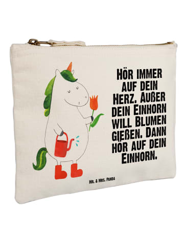 Mr. & Mrs. Panda Etui Einhorn Gärtner mit Spruch in Weiß