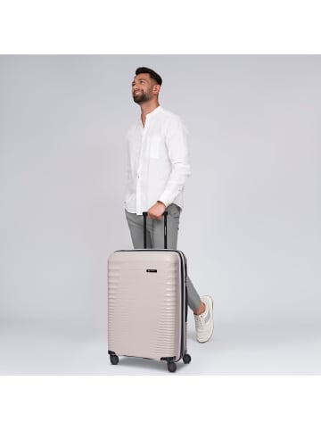 Farmhood Eco Edition 4 Rollen Trolley 67 cm mit Dehnfalte in beige