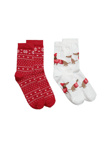 Ulla Popken Socken in rot