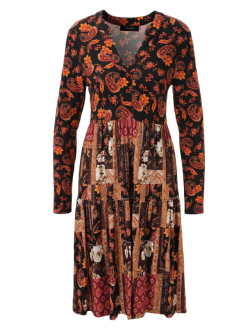 Aniston CASUAL Jerseykleid in bunt
